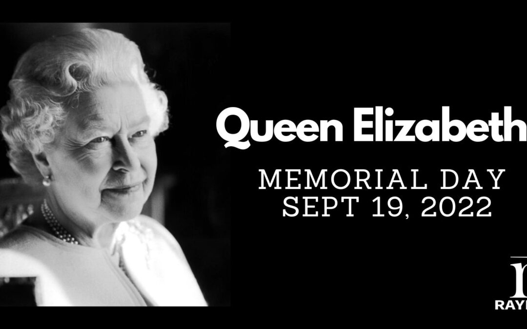 Town of Raymond to observe Queen Elizabeth II Memorial Day, September 19, 2022