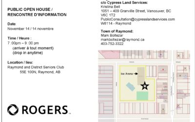 New Telecommunication Antenna (Cell Tower) Open House November 14, 2023