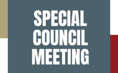 Special Council Meeting – April 25, 2025